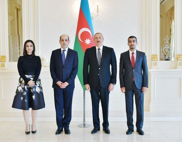 İlham Əliyev yeni səfirləri qəbul edib - FOTO