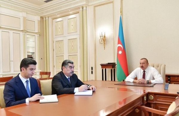 Prezident İlham Əliyev yeni icra başçılarını qəbul edib