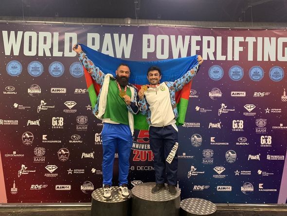 Azərbaycanlı idmançı Moskvada dünya rekordu qırıb çempion oldu - FOTO