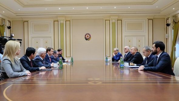 İlham Əliyev Rusiyanın iqtisadi inkişaf nazirini qəbul etdi - YENİLƏNİB + FOTO
