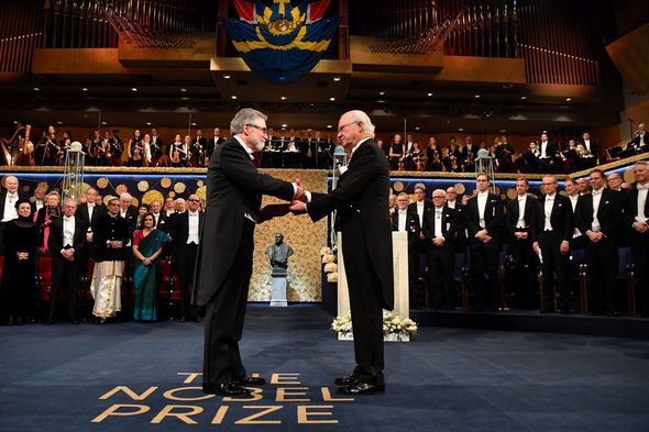 İsveçdə Nobel mükafatının təqdimatı mərasimi keçirildi - FOTO