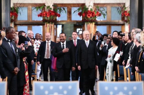 Şervin Nəcəfpur Nobel Sülh Mükafatının təqdimat mərasimində