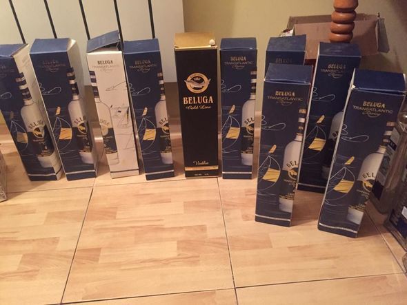 Saxta “Nemiroff”, “Beluqa” və “Ruskıy Standart” istehsal edən müəssisə aşkarlandı - FOTO