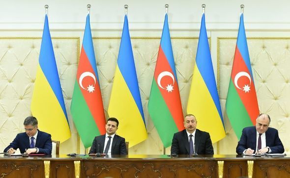 Azərbaycan-Ukrayna sənədləri imzalandı - YENİLƏNİB + FOTO