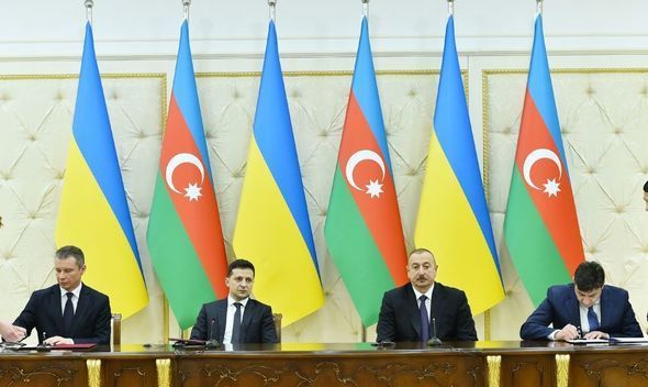 Azərbaycan-Ukrayna sənədləri imzalandı - YENİLƏNİB + FOTO