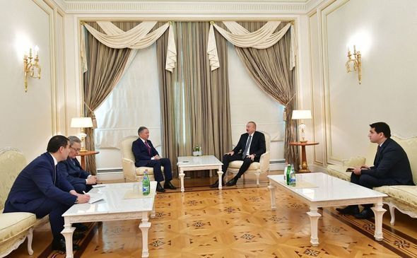 İlham Əliyev Qazaxıstan Parlamenti Məclisinin sədrini qəbul etdi - YENİLƏNİB + FOTO