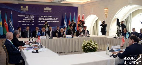 Bakıda TÜRKPA Şurasının IX iclası işə başladı - FOTO