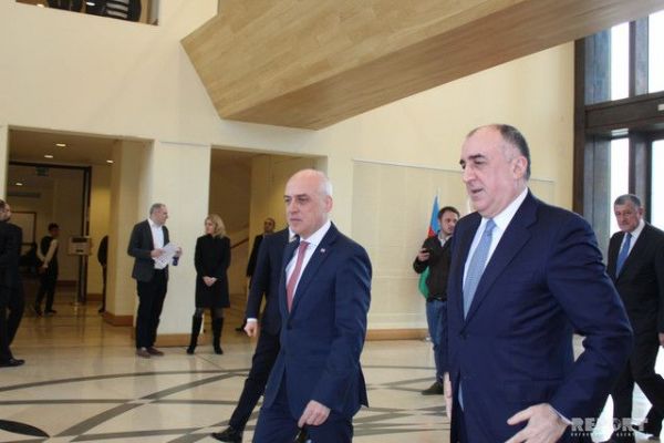 Azərbaycan və Gürcüstan XİN başçılarının görüşü olub