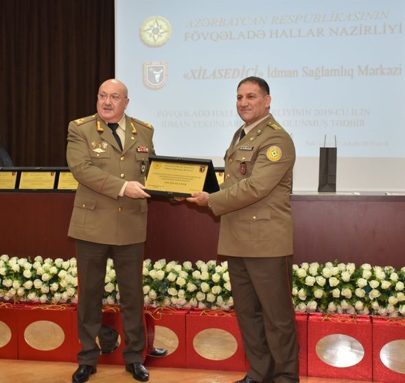 FHN-in İdman-sağlamlıq mərkəzində ilin yekunlarına həsr olunmuş tədbir keçirilib - FOTO