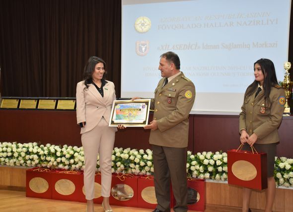 FHN-in İdman-sağlamlıq mərkəzində ilin yekunlarına həsr olunmuş tədbir keçirilib - FOTO