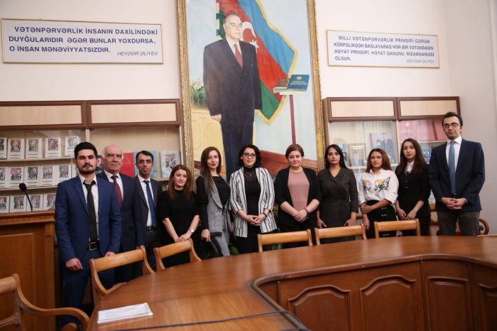 ADPU-nun məzunları olan fəal müəllimlərlə tələbələr bir araya gəldi - FOTO