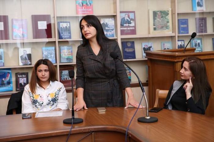 ADPU-nun məzunları olan fəal müəllimlərlə tələbələr bir araya gəldi - FOTO