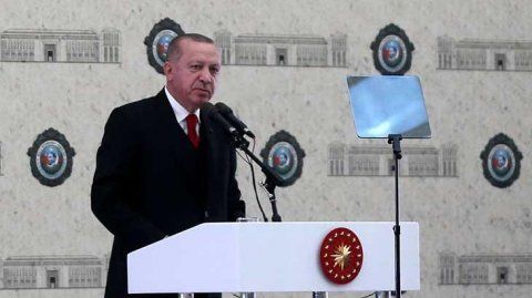 DTX rəisi Türkiyə prezidenti ilə görüşdü - MİT-in yeni binasının açılışında...