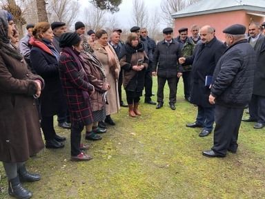 Çingiz Qənizadə təbliğat və təşviqat kampaniyasına start verdi - FOTOLAR