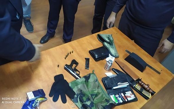 Gəncədə əməliyyat: Polis yaralandı - FOTO