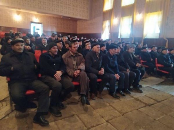 Neftçalanın Xol Qarabucaq kəndində Sabir Rüstəmxanlı ilə izdihamlı görüş keçirilib- FOTOLAR