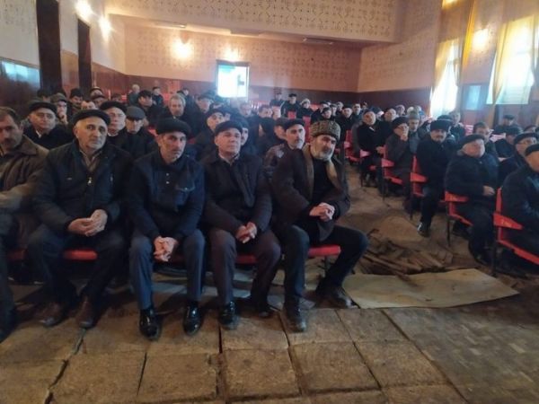 Neftçalanın Xol Qarabucaq kəndində Sabir Rüstəmxanlı ilə izdihamlı görüş keçirilib- FOTOLAR