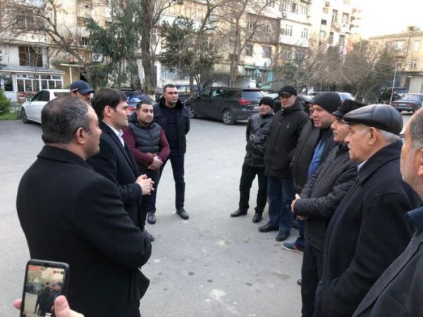 Güloğlan Cabbarovun seçicilərlə görüşü davam edir-FOTO