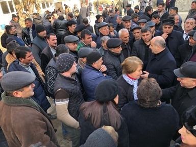 Çingiz Qənizadənin seçiciləri ilə izdihamlı görüşləri - Fotolar