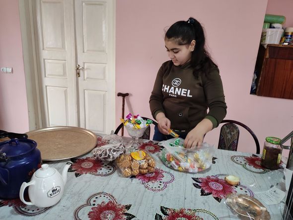 “Könüllü qonaq” Goranboyda - FOTO