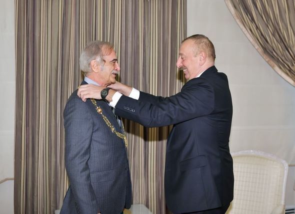 İlham Əliyev Polad Bülbüloğlunu qəbul etdi - FOTO