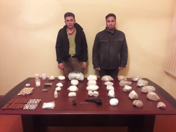 İrandan Azərbaycana narkotik daşıyan dəstə tutuldu - FOTO