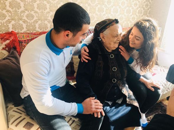 “Könüllü qonaq” Qax, İsmayıllı və Xaçmazda - FOTO