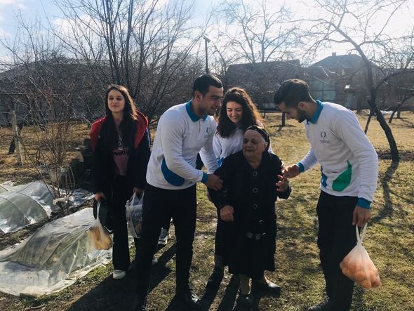 “Könüllü qonaq” Qax, İsmayıllı və Xaçmazda - FOTO