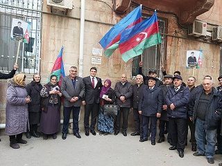 19 saylı Nərimanov Birinci Seçki Dairəsində Güloğlan Cabbarova xalq sevgisi-FOTO