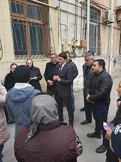 19 saylı Nərimanov Birinci Seçki Dairəsində Güloğlan Cabbarova xalq sevgisi-FOTO