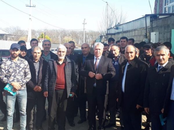 Fəzail İbrahimli təbliğat təşviqat prosesini uğurla başa çatdırır