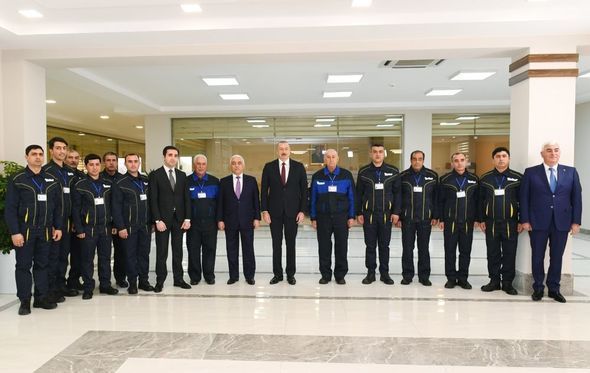 İlham Əliyev “Dübəndi” yarımstansiyasının açılışında - YENİLƏNİB + FOTO