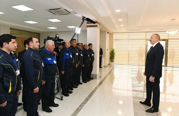 İlham Əliyev “Dübəndi” yarımstansiyasının açılışında - YENİLƏNİB + FOTO