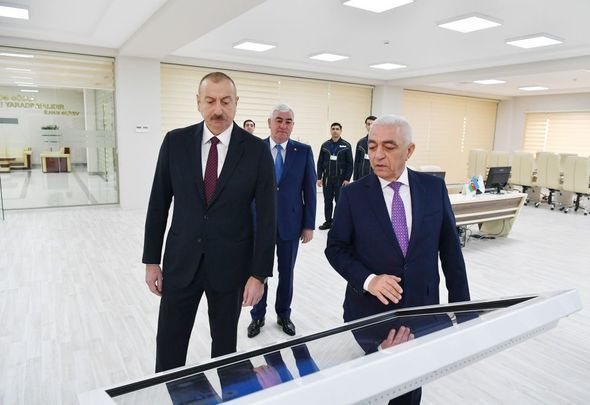 İlham Əliyev “Dübəndi” yarımstansiyasının açılışında - YENİLƏNİB + FOTO