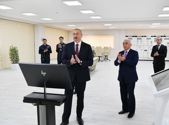 İlham Əliyev “Dübəndi” yarımstansiyasının açılışında - YENİLƏNİB + FOTO