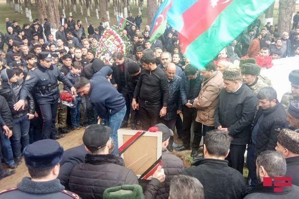 Şəhidimiz dəfn edildi - YENİLƏNİB + FOTO