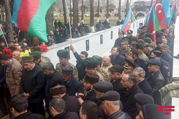 Şəhidimiz dəfn edildi - YENİLƏNİB + FOTO