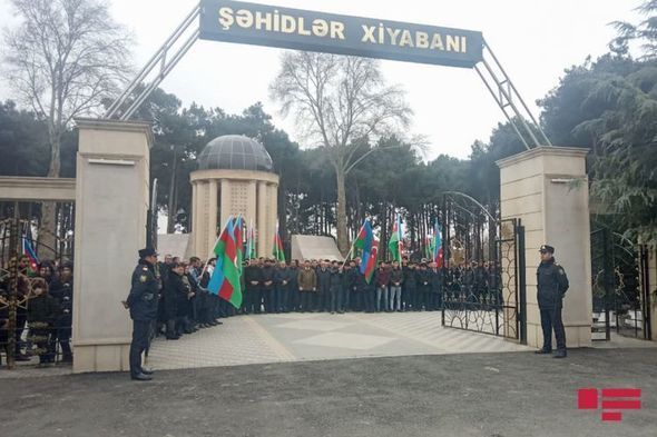 Şəhidimiz dəfn edildi - YENİLƏNİB + FOTO