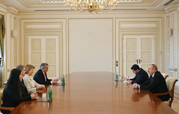 İlham Əliyev görüş keçirdi