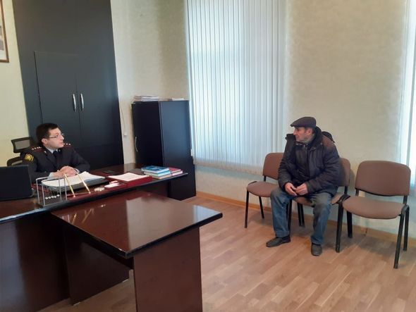 Tovuzda keçmiş məhkum narkotiklə saxlanıldı - FOTO