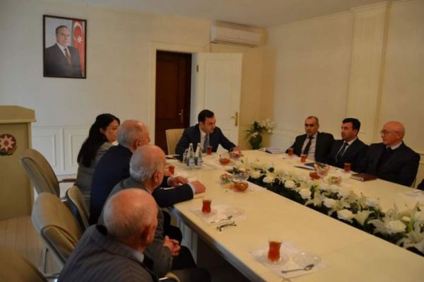 Nahid Bağırov ağsaqqallarla görüşüb-FOTOLAR