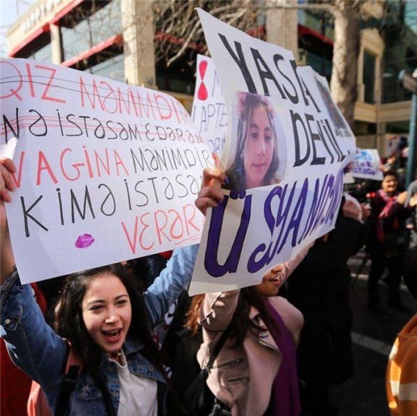 8 marş aksiyası LGBT paradı idi, nəinki feministlərin yürüşü...