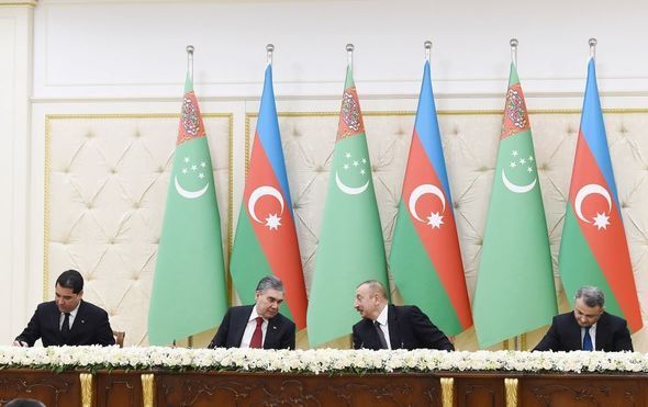 Azərbaycan-Türkmənistan sənədləri imzalanıb - YENİLƏNİB + FOTO
