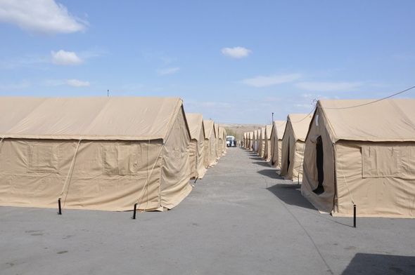 FHN sərhəd-keçid məntəqələrində çadırların sayını artırdı - FOTO/VİDEO