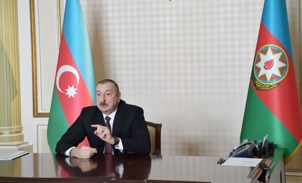 İlham Əliyev videokonfrans şəklində müşavirə keçirib 