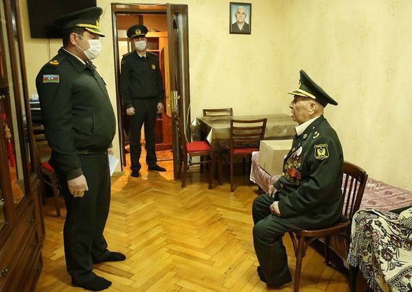 Şəhid ailələrinə ünvanlı yardım çatdırıldı - FOTO