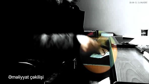 Azərbaycanda bələdiyyə sədri saxlanıldı - FOTO