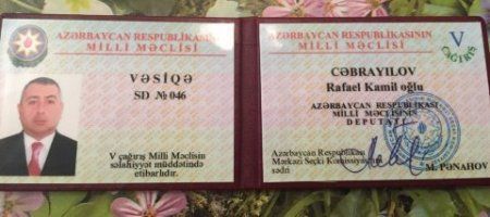 Rafael Cəbrayılovun növbəti fırıldağı