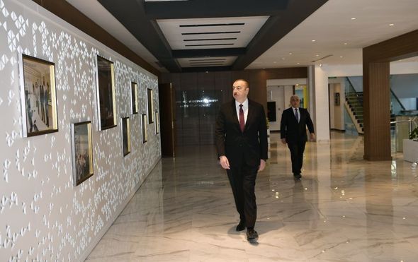 İlham Əliyev Bakıda açılışda - YENİLƏNİB + FOTO