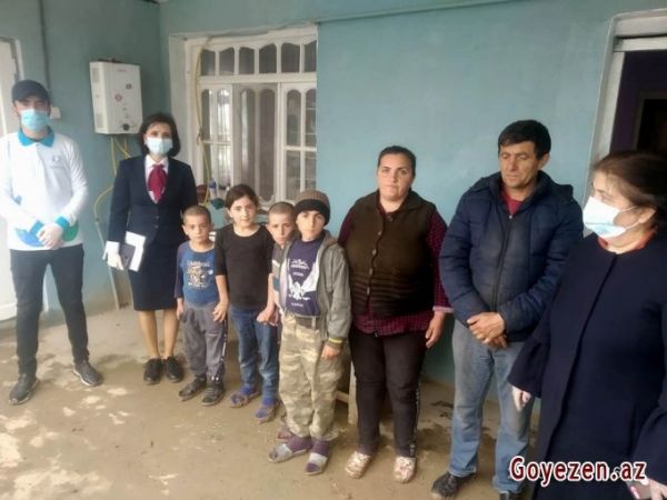 Qazaxda çoxuşaqlı ailələr də diqqətdən kənarda qalmadı